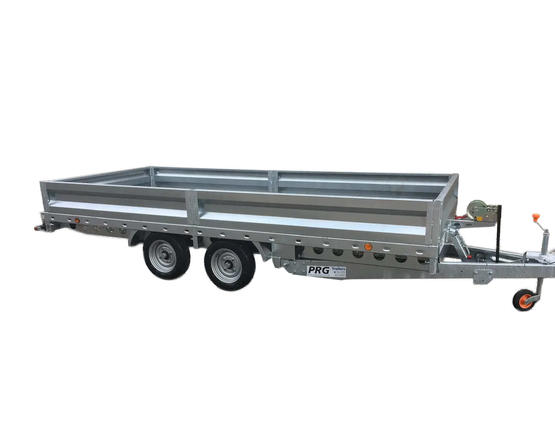 Prg Trailers Twin Axle ProLine Utility Low Side - PRG Trailers