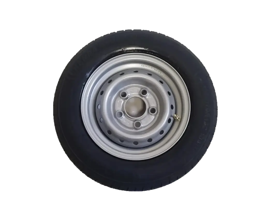 Additional spare standard steel wheel