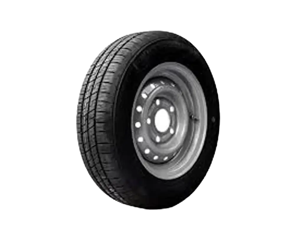 13 inch steel wheels (155/R13)