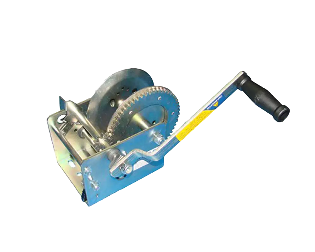 2500lbs 2 speed manual winch