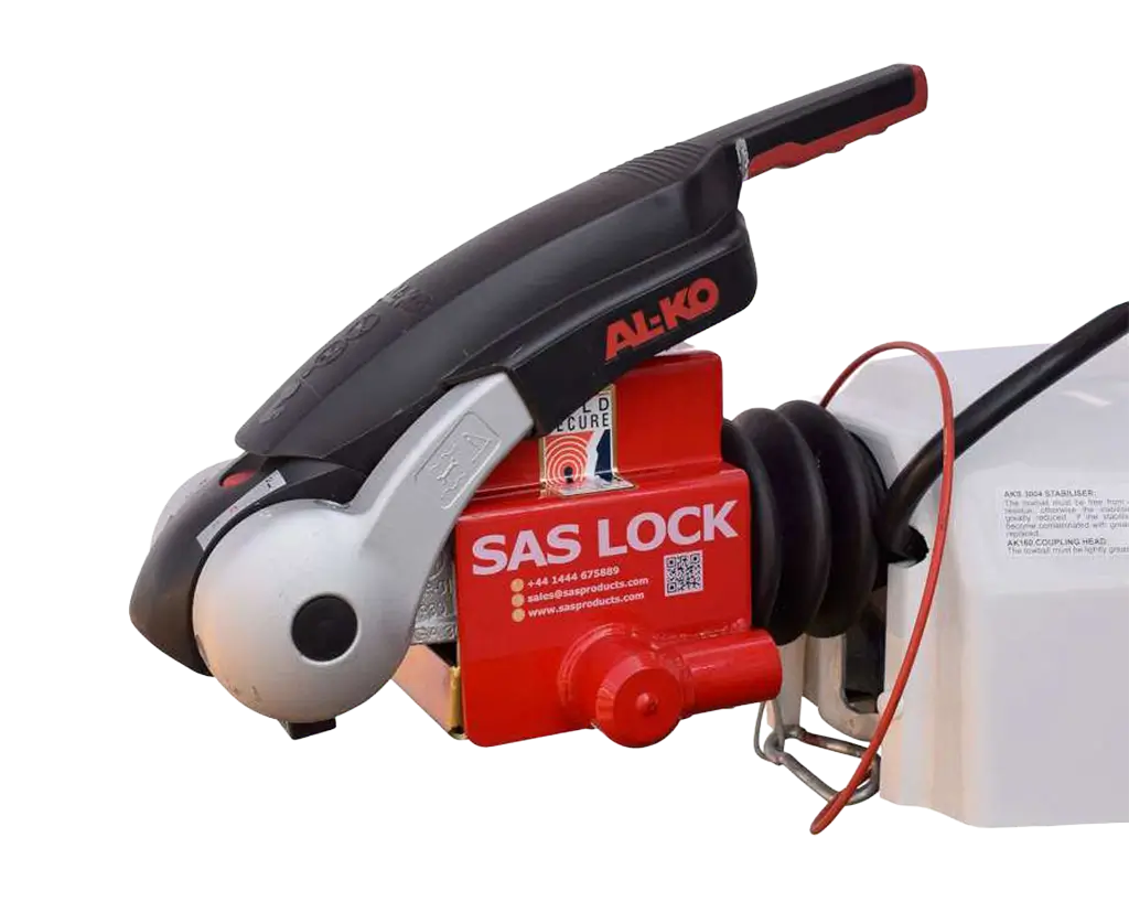 Heavy duty hitch lock for AKS safety coupling