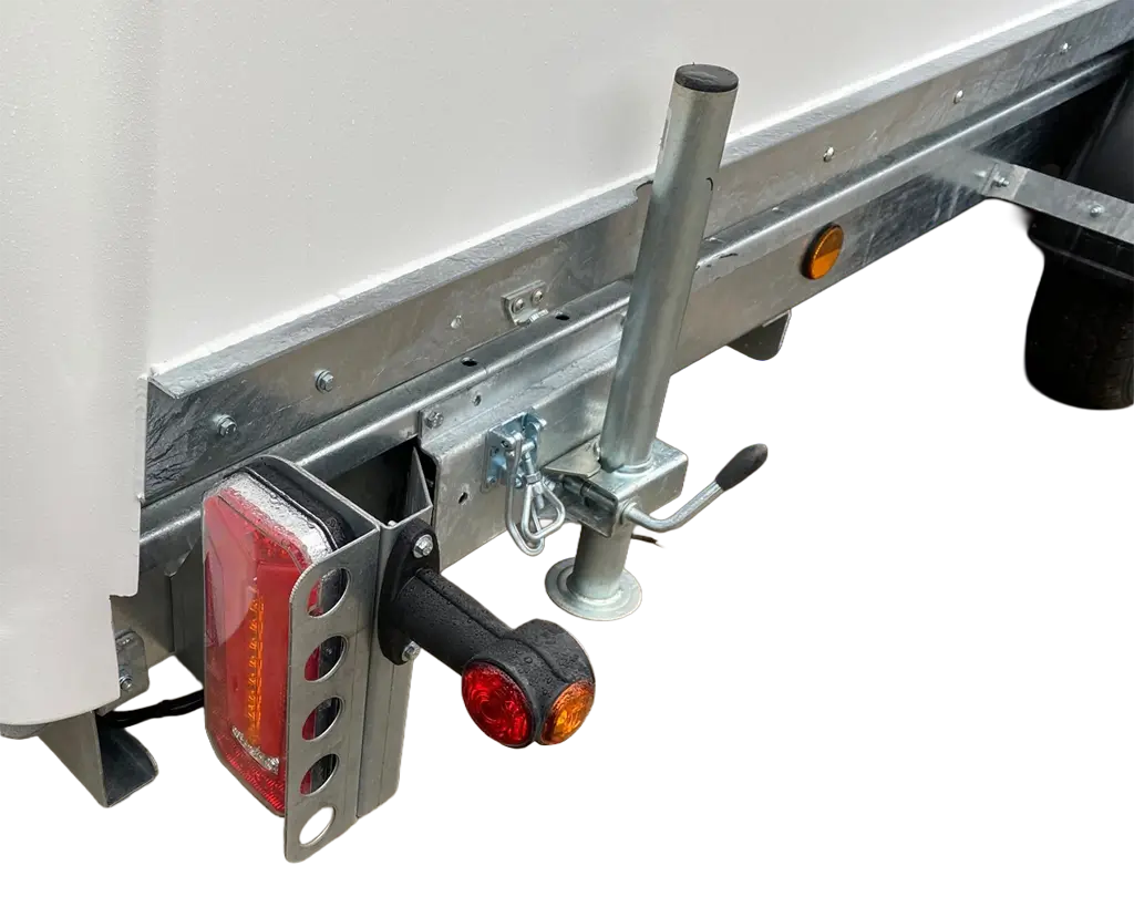 Rear support stands