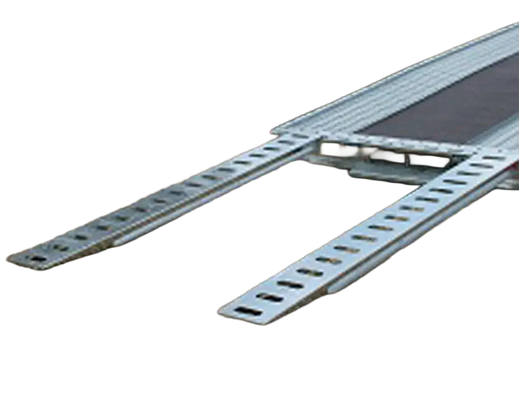 Pair of 2.5m steel loading ramps